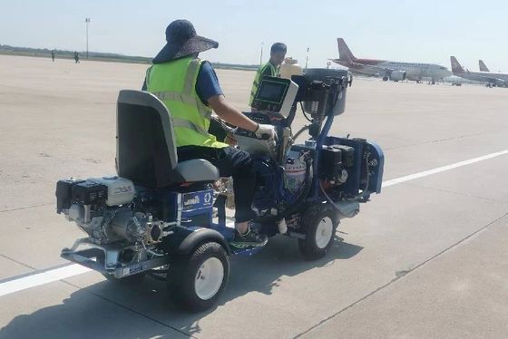 982 MMA+ BPO Equipo de secado rápido de líneas de pulverización de líneas para el marcado de líneas de aeropuertos