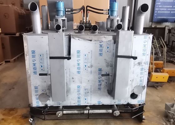 Máquina para calderas de precalentamiento termoplástico de marcado de carreteras de 1000 kg 2 tanques