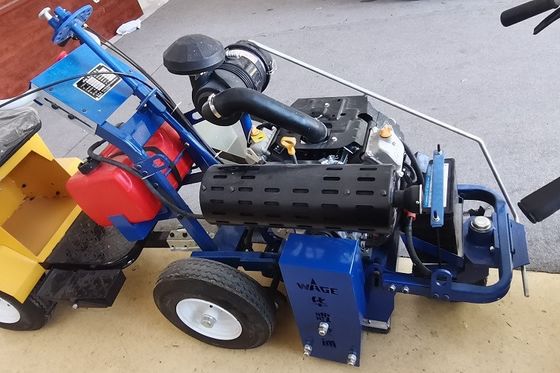 Máquina de eliminación de líneas de marcado de la carretera de rectificación PCD para una profundidad de 1-5 mm