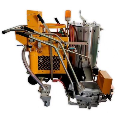 5.5 HP Gasolina termoplástico línea de la máquina de desmontaje de la velocidad de movimiento 12 km / h
