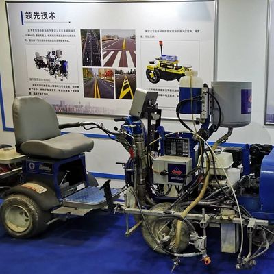 982 MMA + BPO 2K Máquina de marcado de línea de pulverización de secado rápido para aeropuertos