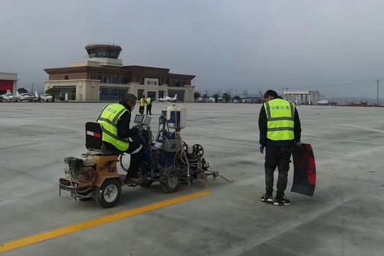 982 MMA+ BPO Equipo de secado rápido de líneas de pulverización de líneas para el marcado de líneas de aeropuertos