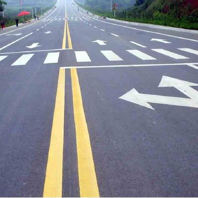 Trabajo manual empujando la línea de la carretera termoplástica máquina de marcado material de acero inoxidable