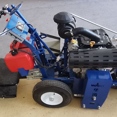 Máquina de eliminación de líneas de marcado de la carretera de rectificación PCD duradera con motor de gasolina 25P