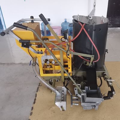 Máquina de marcado de líneas de carretera termoplástica de batería