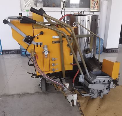 Máquina de marcado de líneas de carretera termoplástica de potencia electrónica para el marcado del ruido