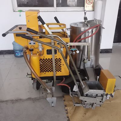Máquina profesional de extracción de líneas de termoplástico para el marcado de líneas de ruido