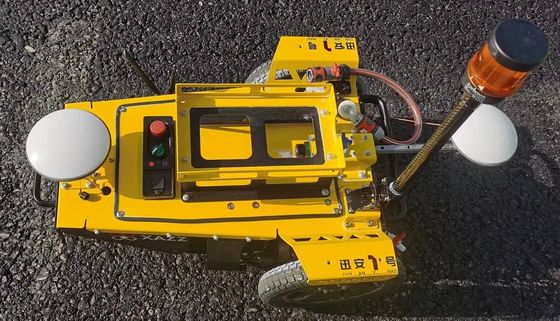 Robot inteligente línea de fondo de la carretera Marcación de la máquina de posicionamiento GPS