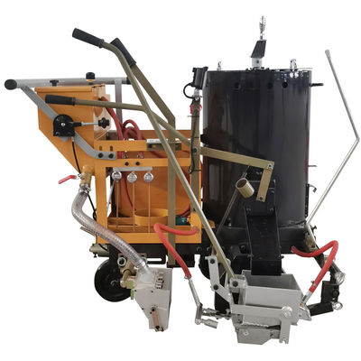 Batería Electrónica de empuje Máquina de marcado de líneas de carretera termoplásticas