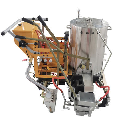 Máquina de marcado de líneas de carretera termoplástica de empuje electrónico con batería