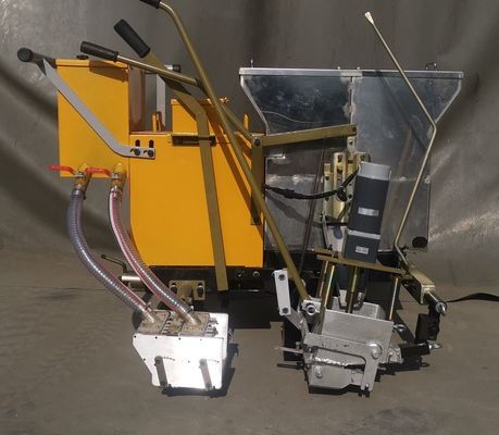 Dos componentes de línea de carretera de rayas de marcado de la máquina de raspado versión