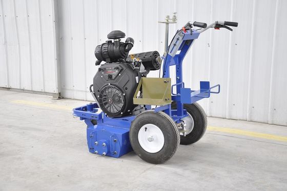 Potente motor de gasolina de refrigeración por aire 35P PCD máquina de eliminación de marcas de la cabeza de molienda con succión