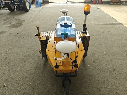 Robótica de marcado previo inteligente Marcado de carreteras - Posicionamiento por satélite