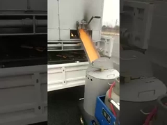 Precalentador / caldera termoplásticos para marcado de carreteras