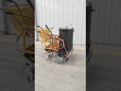 Máquina de marcado de carreteras con termoplástico
